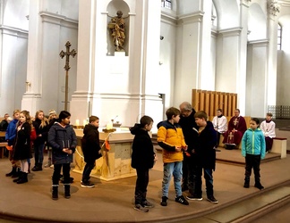 Vorstellung Kommunionkinder