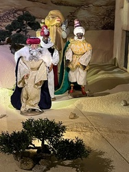 Die Heiligen Drei Könige auf dem Weg