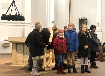 Vorstellung Kommunionkinder